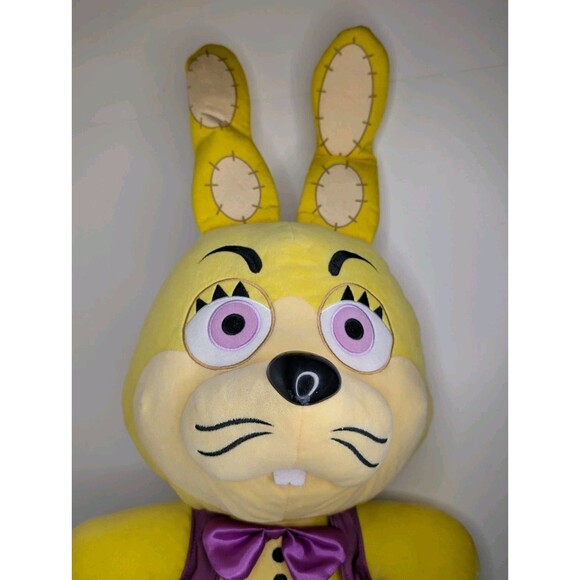 Funko JUMBO 16" Plush FNAF Five Nights At Freddy's Glitchtrap Spring Bonnie - Picture 2 of 10